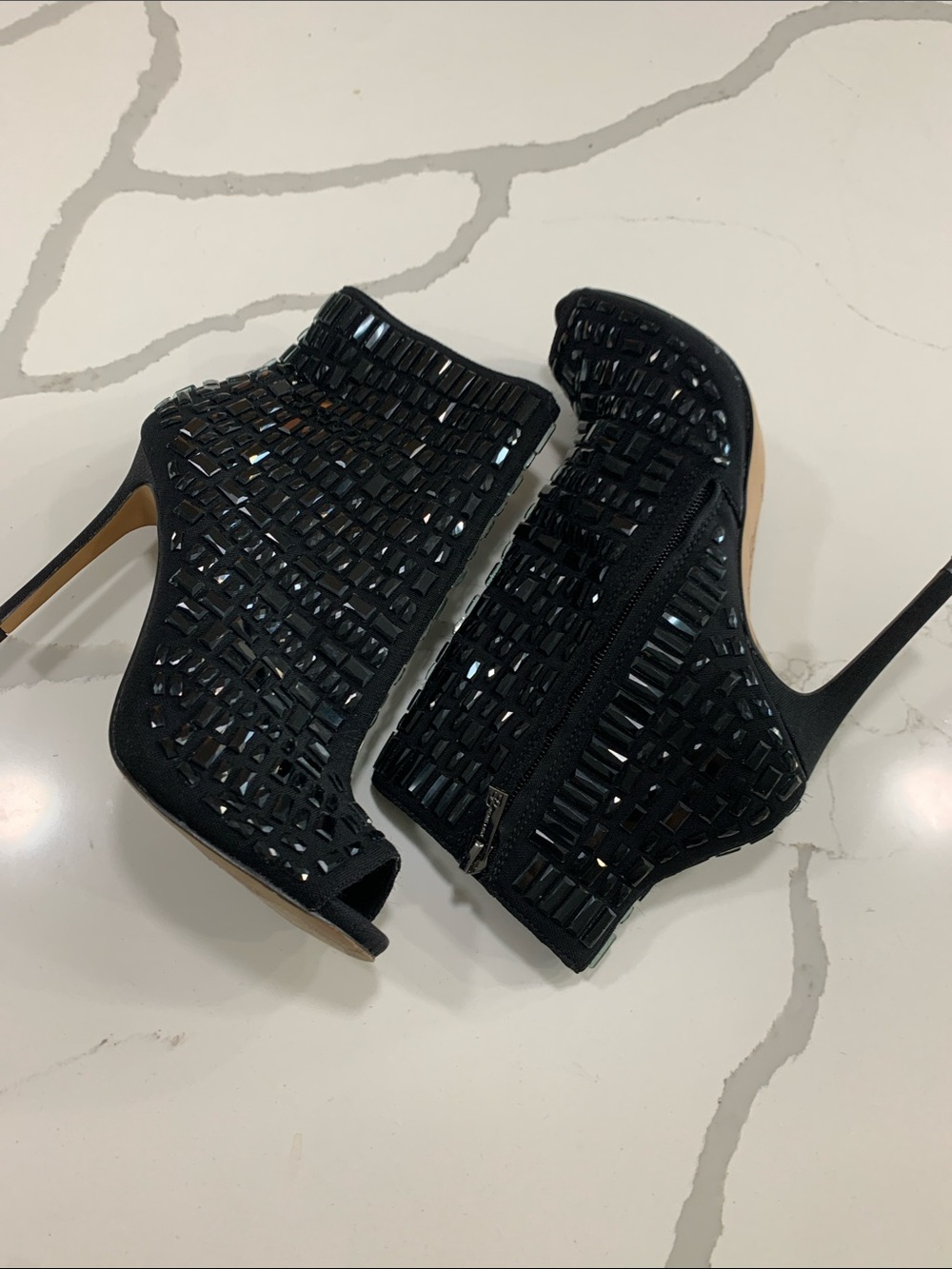 Jessica Simpson bedazzled shoe boots size 7 1/2